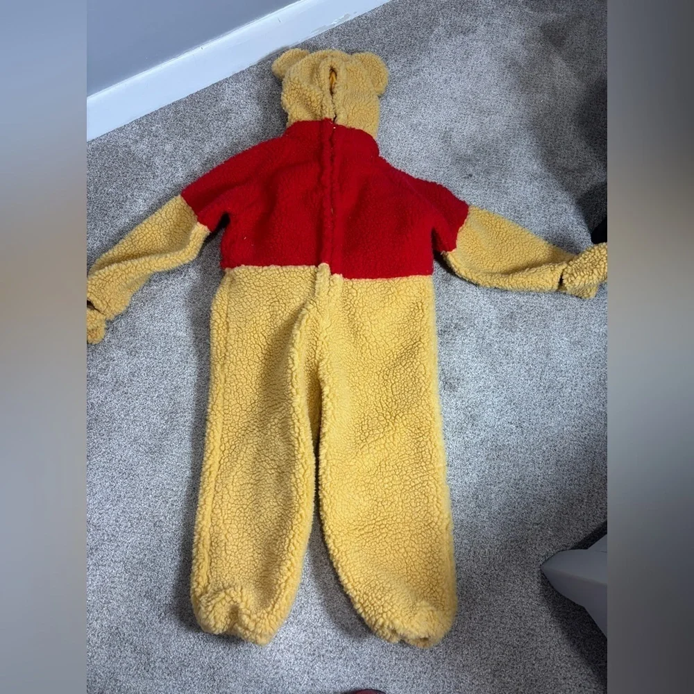 Vintage Winnie The Pooh Plush Costume Child 4-6 Disney Store Halloween Costume - Picture 9 of 10